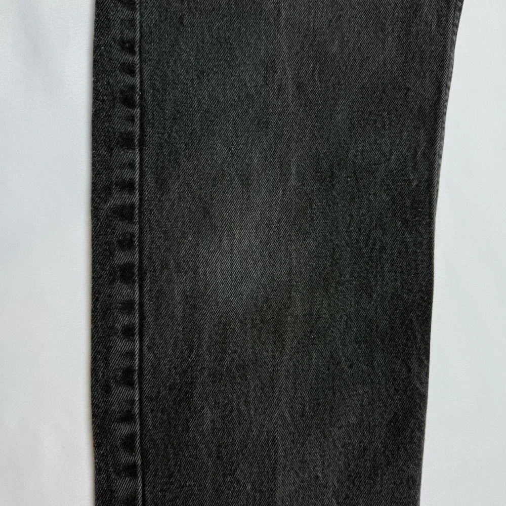 Vtg Levis 505 Orange Tab Men Jeans 34 x 29 Regular Fit Straight Leg 90s Black A6